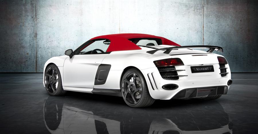  Audi R8 V10 Spyder by Mansory 2011 года  (фото 7 из 16)